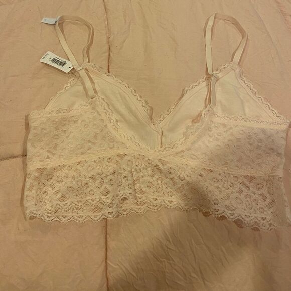 2x25. Rose Lace Bralette Bra Stretch Adjustable - Picture 3 of 15